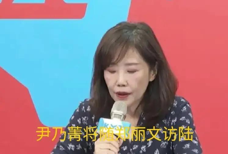 尹乃菁实打实忠心，随团访陆是历练，未来将获重用

台湾这趟访陆团行程里，尹乃菁的