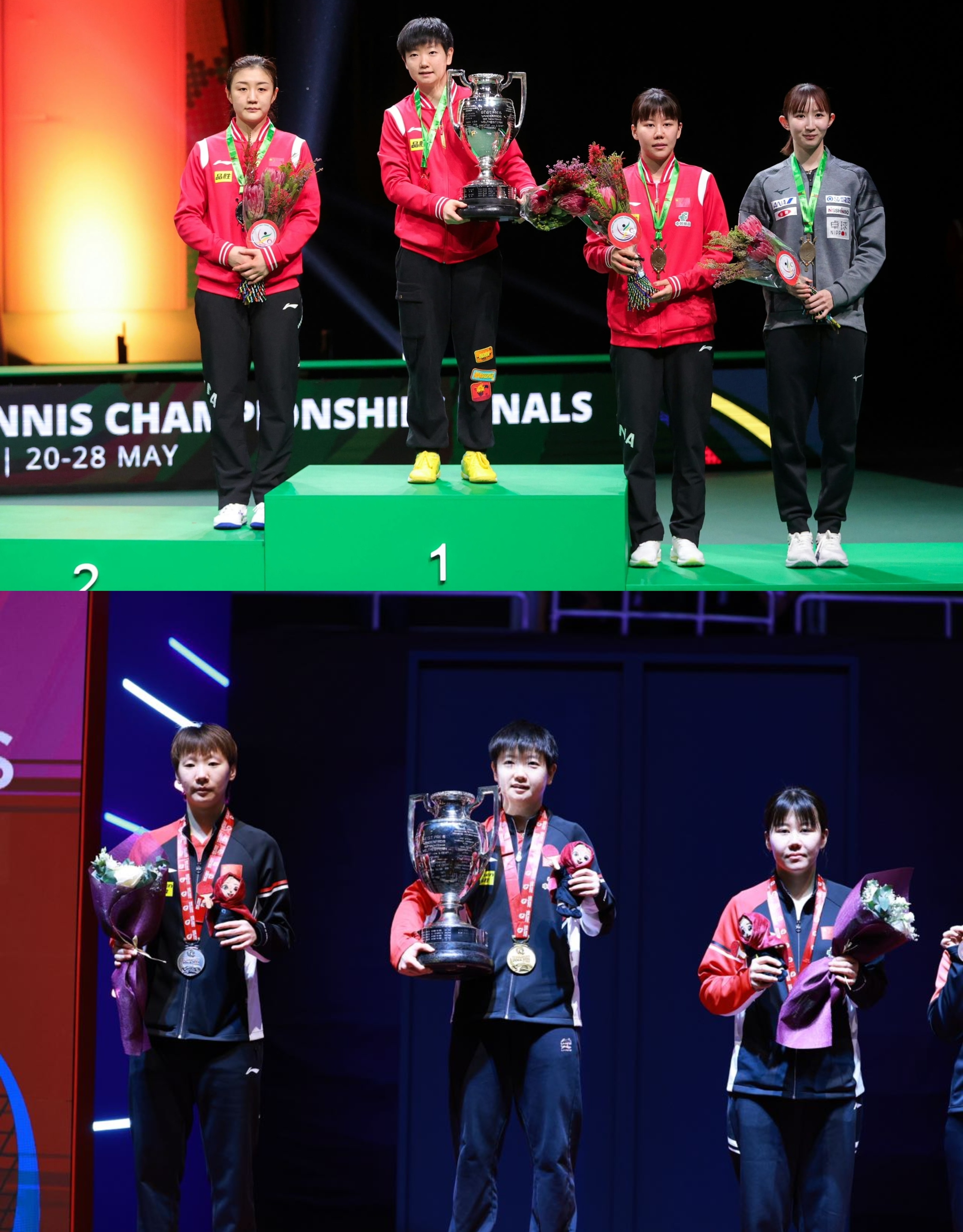 孙颖莎  🏓2025赛季孙颖莎收获国际赛事单打冠军【6️⃣冠】🏆🏆🏆🏆