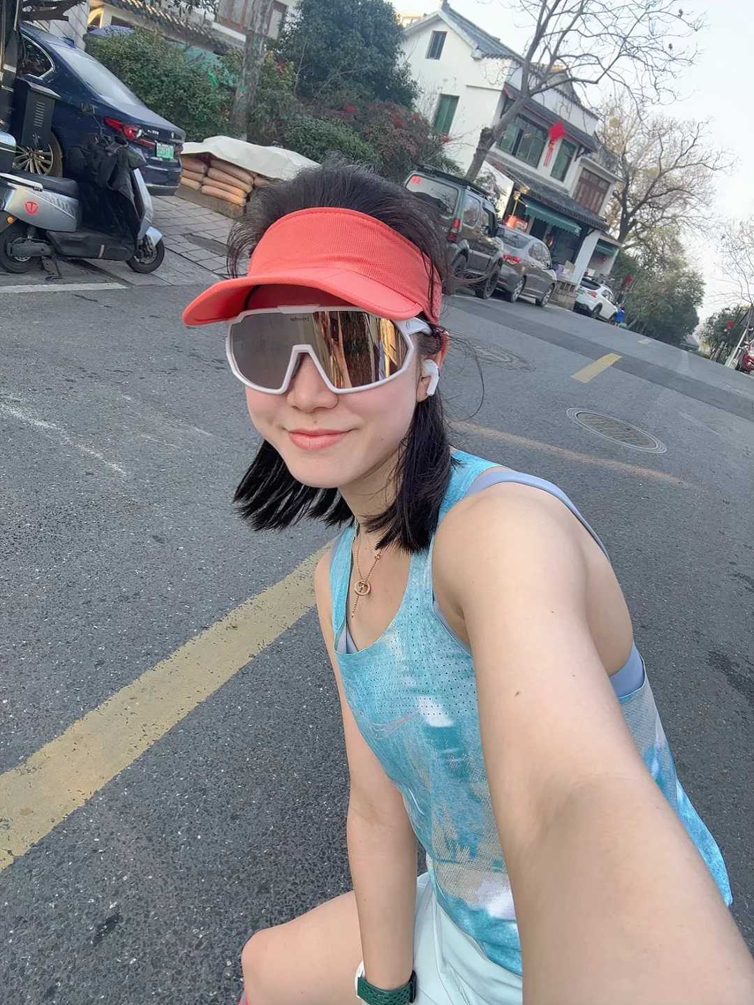 晨跑18k｜跑一次龙井需要取消两次杠铃团课