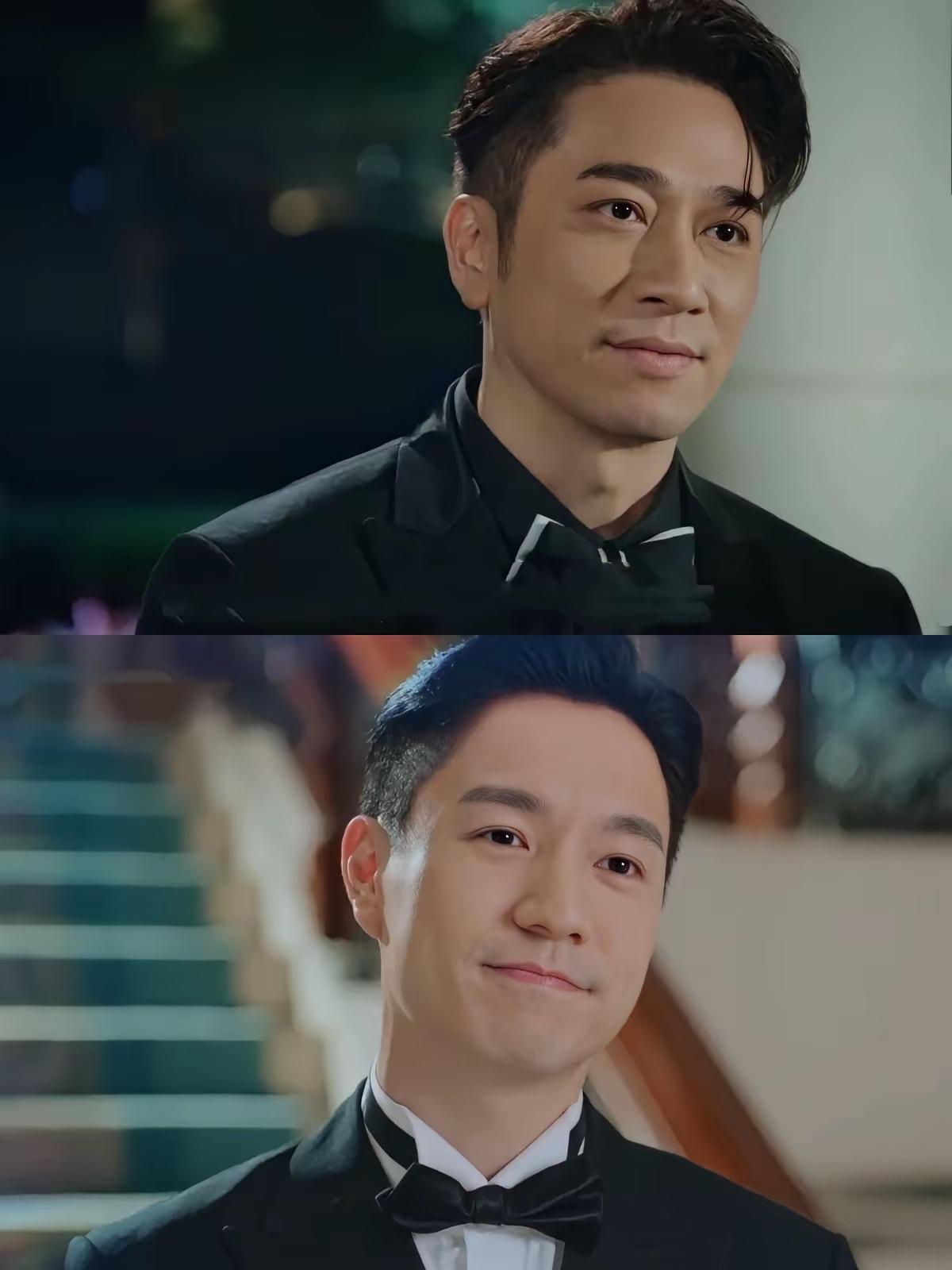 在璀璨之城里，年轻的吴伟豪饰演吴卓羲那个年轻版的角色，

似乎也并不比现在的中年