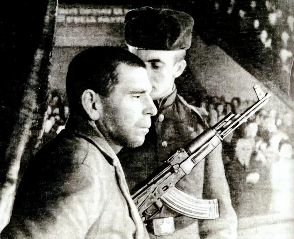 1966年4月4日，乌克兰基辅，在卫国战争时期杀害“青年近卫军”的刽子手之一的伪