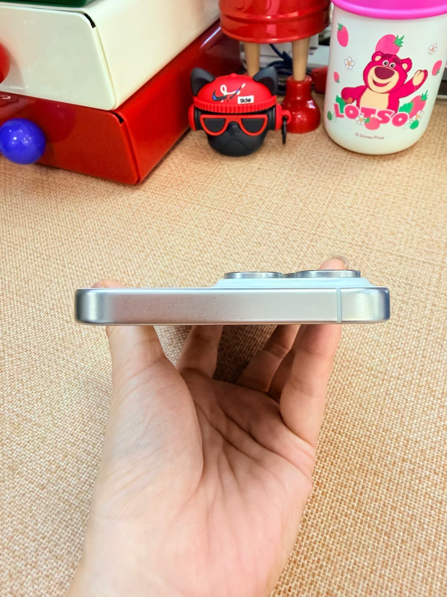 精品二手机苹果15pro max 256G白电池效率88%，国行纯原，大漂亮🇨