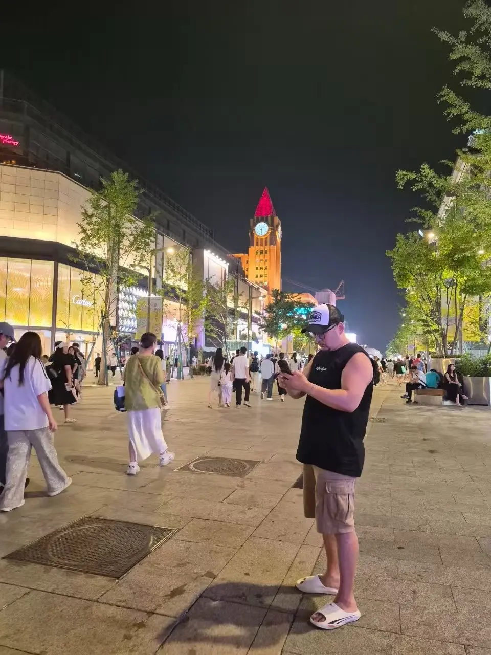 王府井大街 北京 夜晚citywalk 松弛感日常碎片