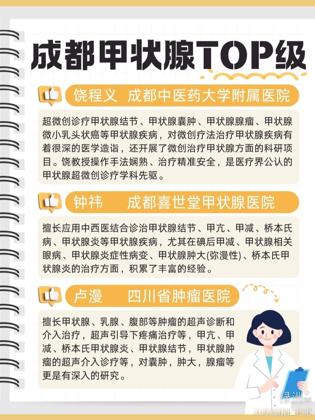 成都甲状腺保卫战专治各种不服指南来咯！ 💡刷到这条的宝子注意啦！甲状腺结节/甲