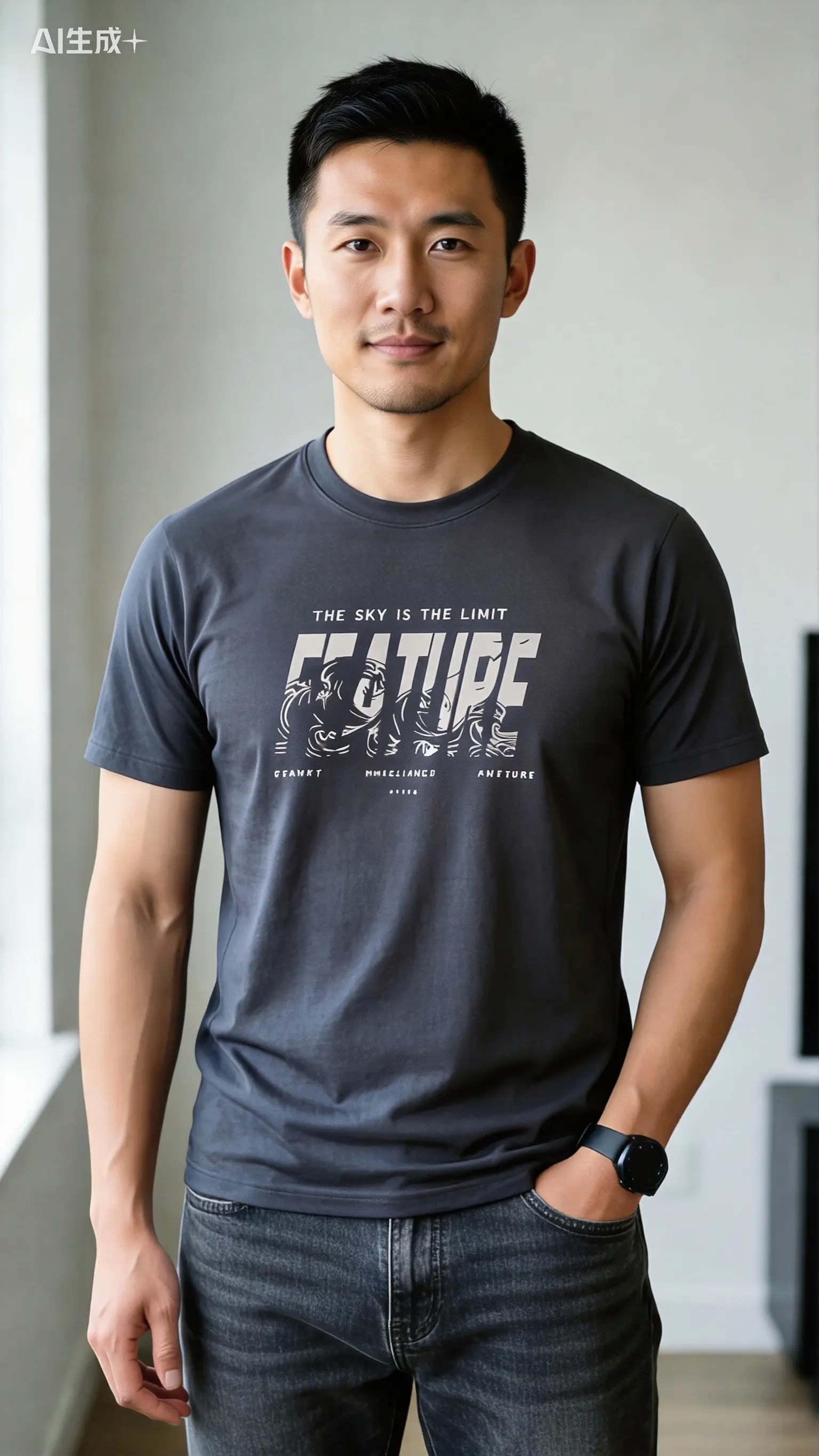 短袖t恤 型男穿搭 男士短袖 纯棉t恤 t恤