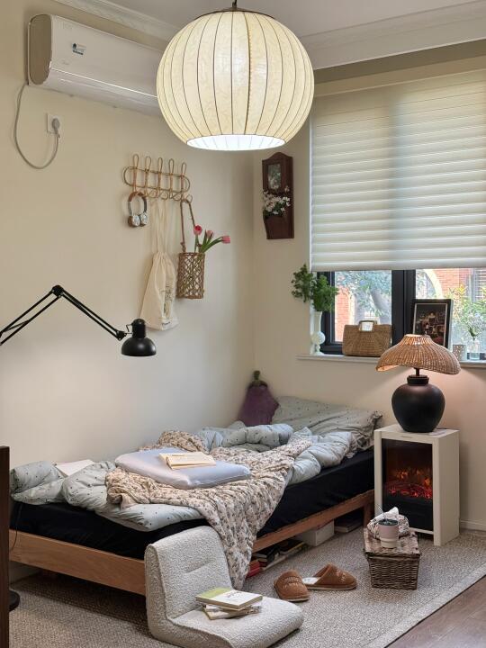 不相信这是同一个卧室‼️这样布置安全感满满