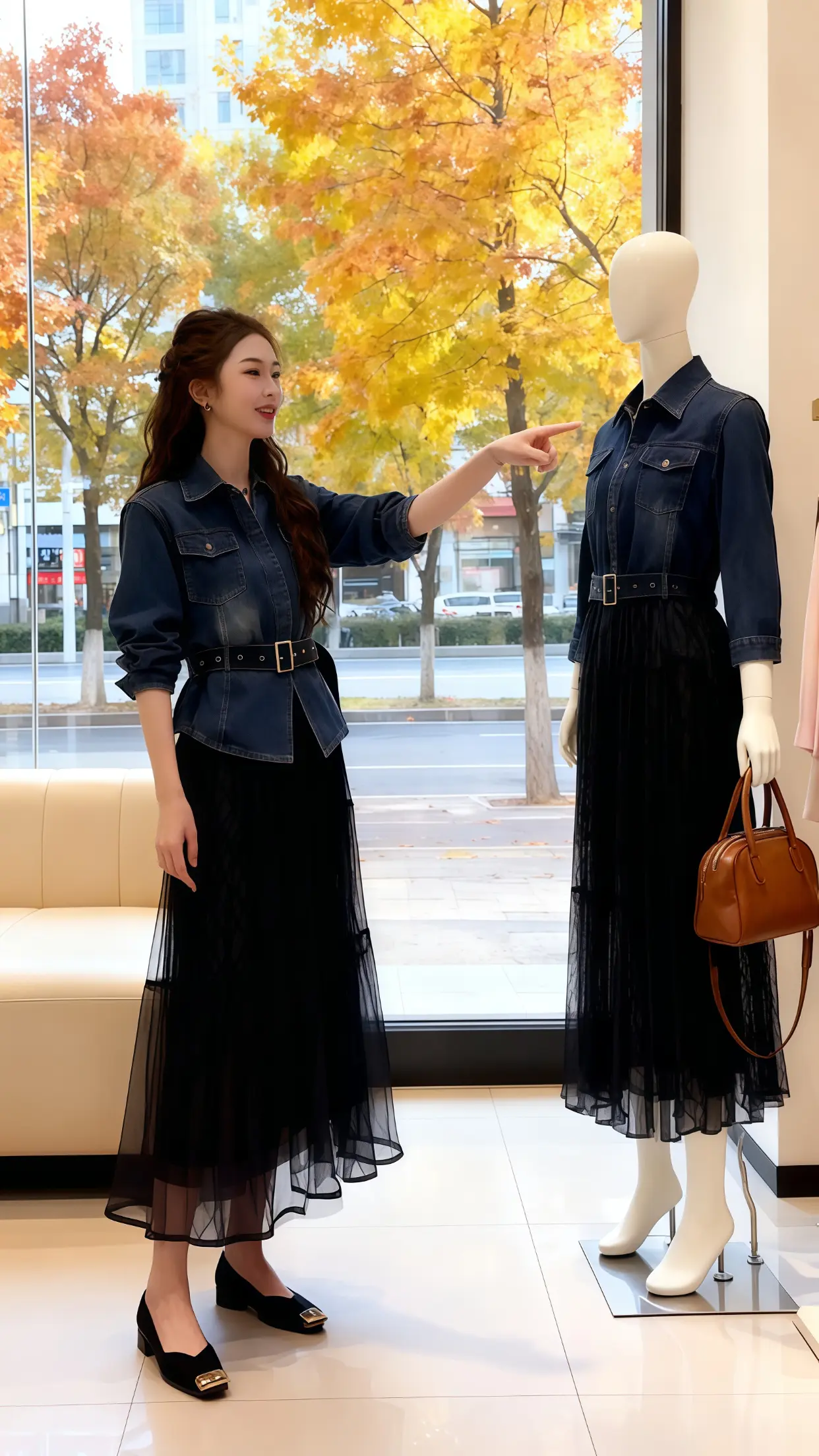 时尚感穿搭 秋季搭配 每日分享 穿搭 早秋黑白灰穿搭测评