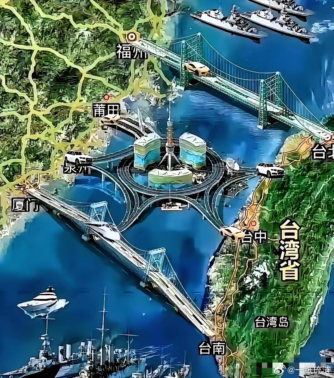 重磅！国台办明确：统一后台湾将建环岛高铁，京台高速直达北京！祖国给出的承诺，从来