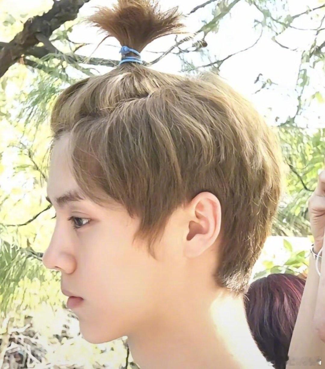 管他圆头扁头，想再看一次这个萌萌的苹果头鹿晗是扁头