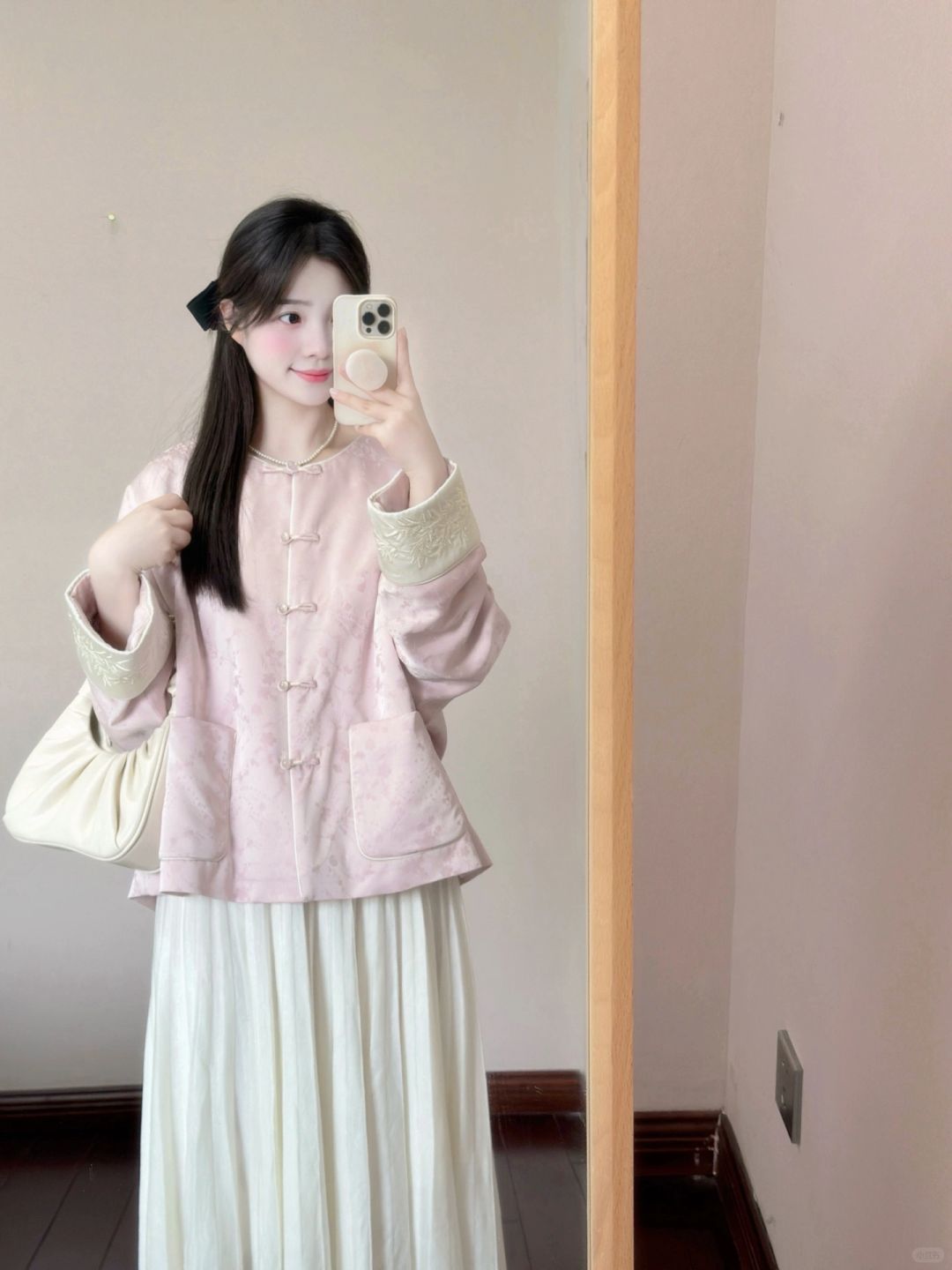这套新中式好好看！好温柔🌸
