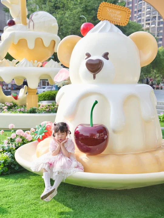 合肥夏日顶流‼️地铁直达冰激凌童话世界❄️