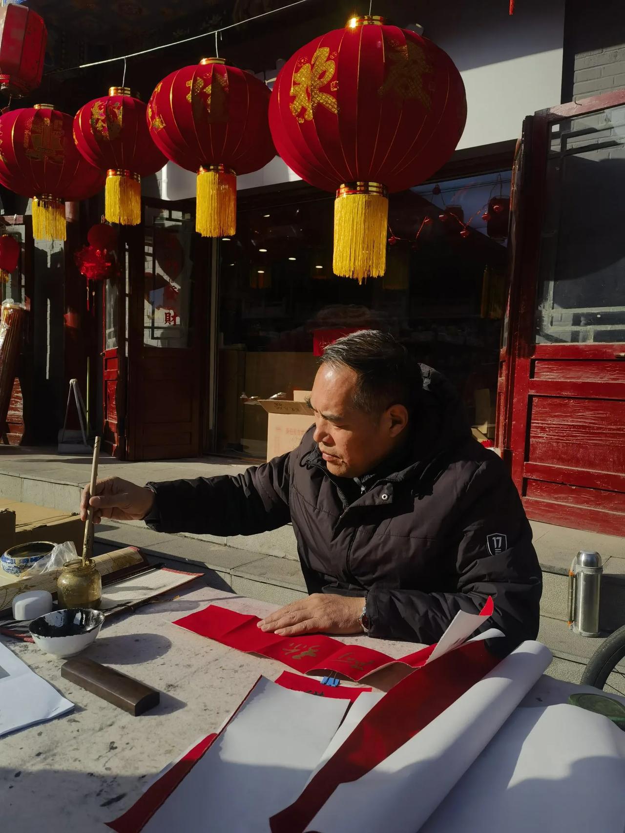 来清风楼，请神圣贴。
冬日生活打卡季