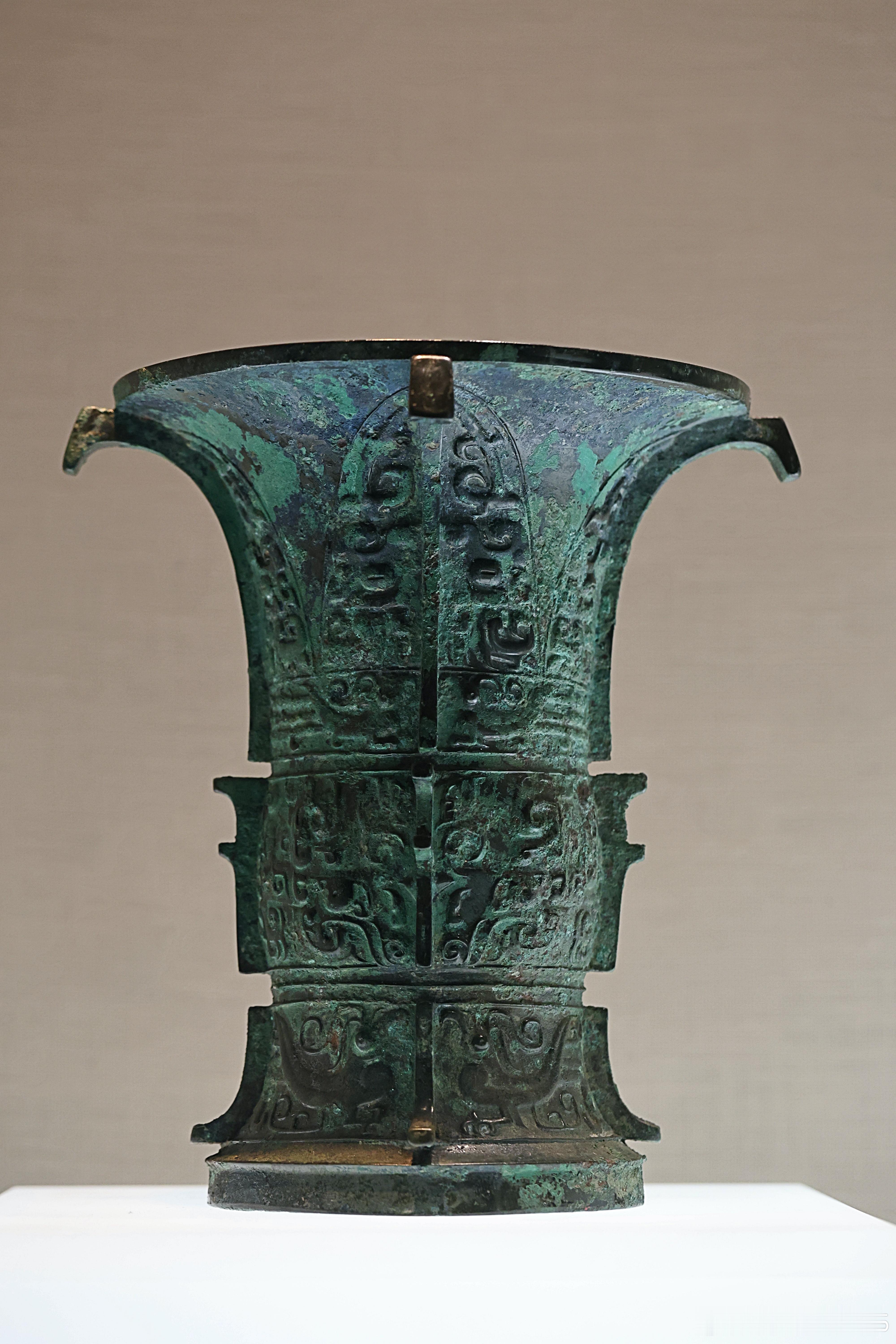 作宝尊彝 西周早期 （公元前1046-前922年）首都博物馆藏 北京房山琉璃河遗