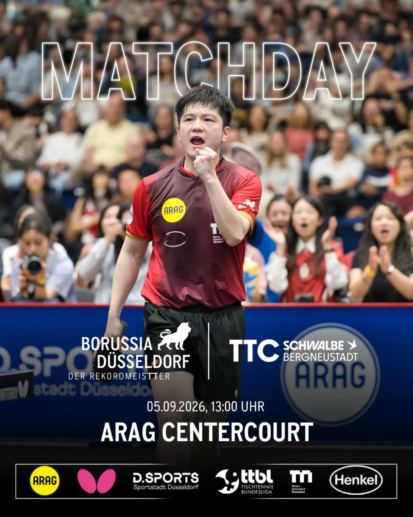 德甲联赛战火重燃：🏓🏓🏓 今天贝尔格诺伊施塔特将来到座无虚席的ARAG中心
