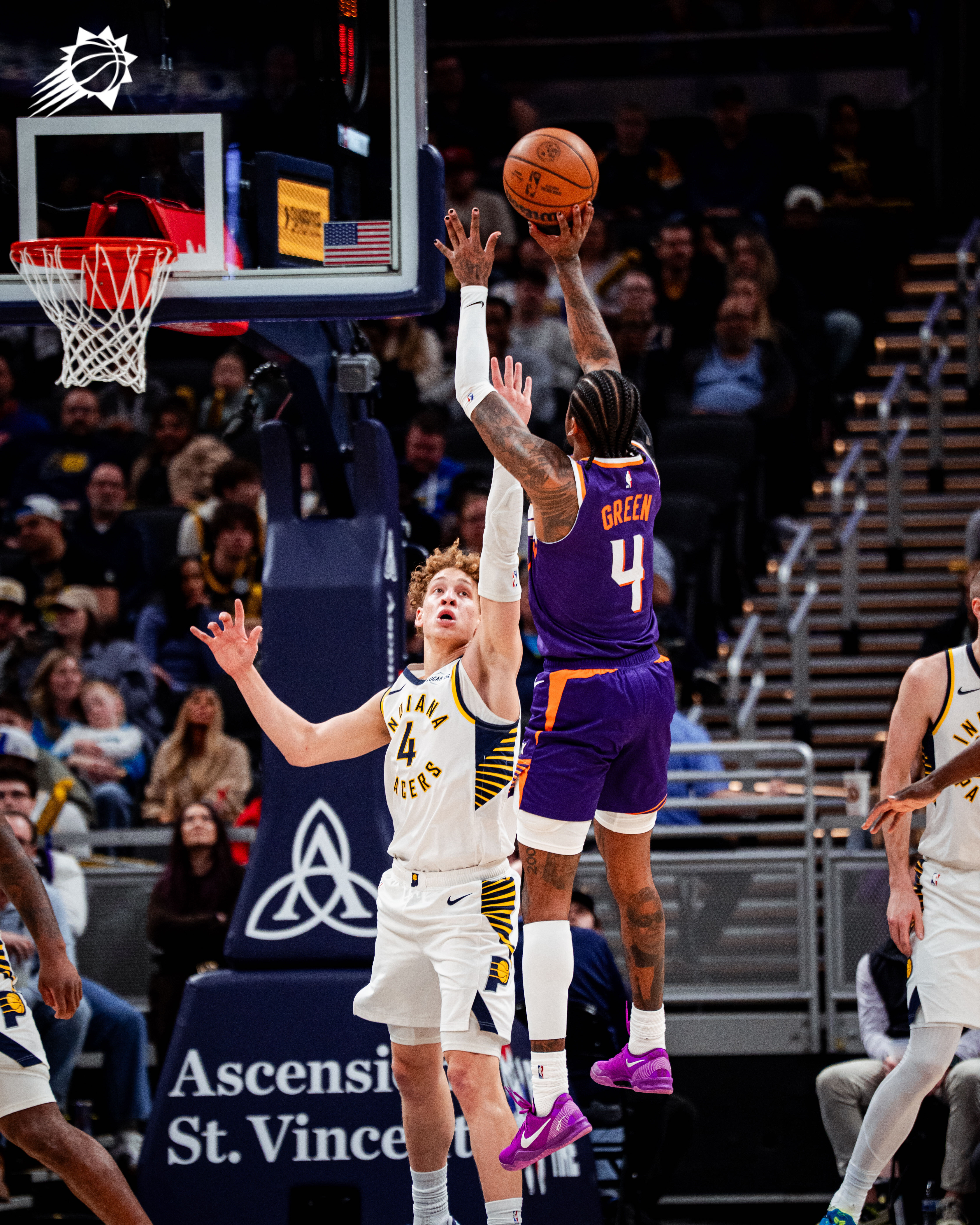 杰伦格林出战29分钟高效砍下30分🔥菲尼克斯太阳 ｜旭日东升 ｜太阳vs步行者