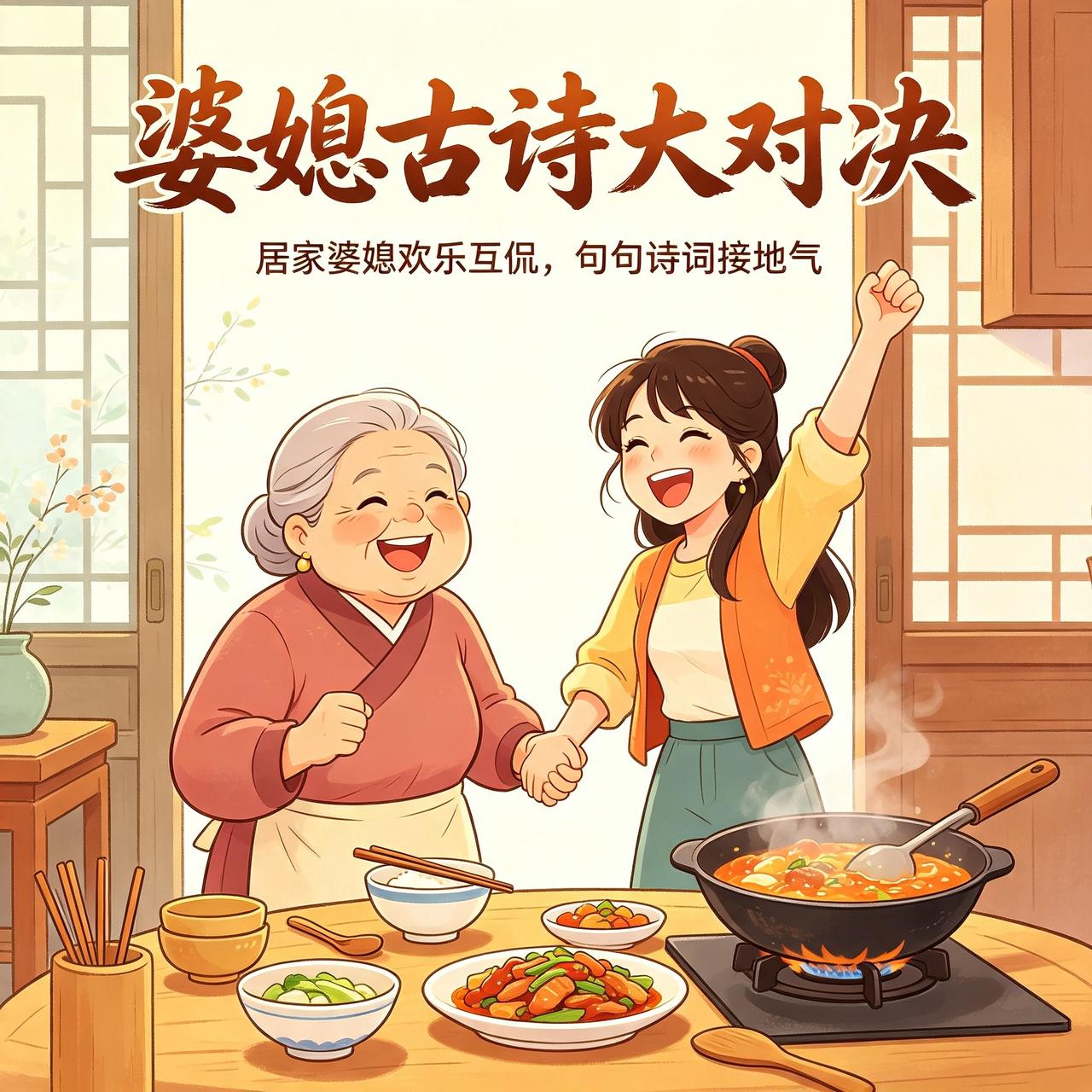 婆媳古诗大对决