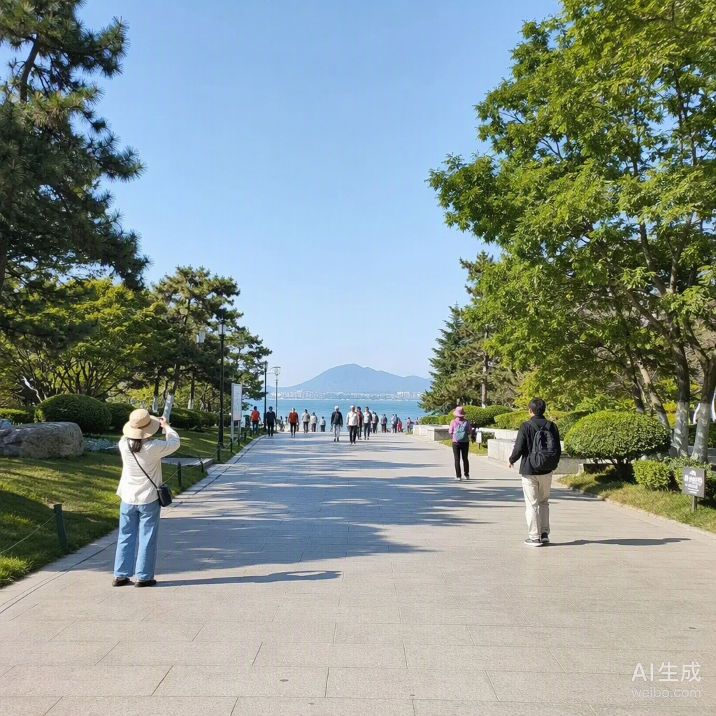 青岛海之恋公园这事儿我从抖音看到了，说白了就是公共空间里边界感缺失的典型。女游客