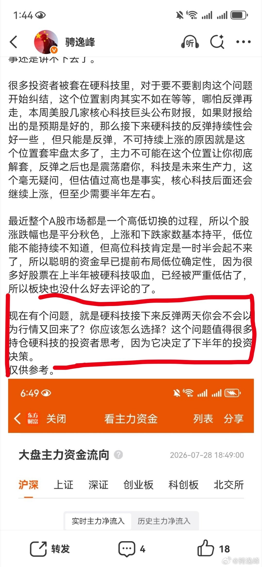 昨天的收评再看看… 