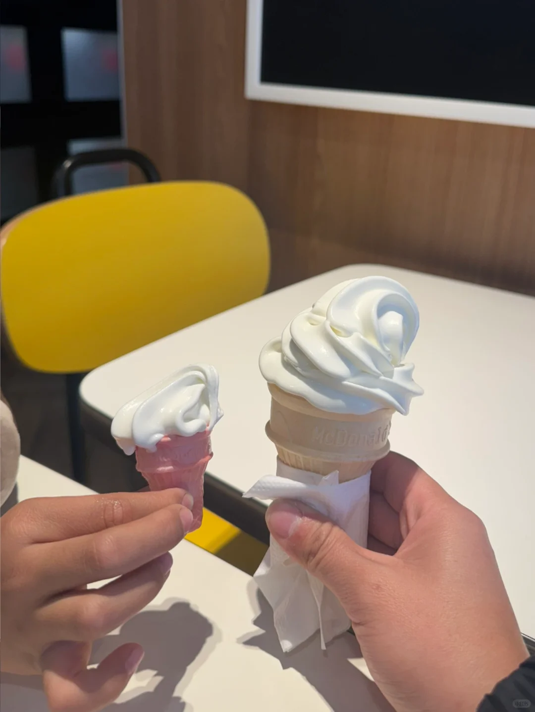 🍔麦当劳免费送小甜筒！🍦