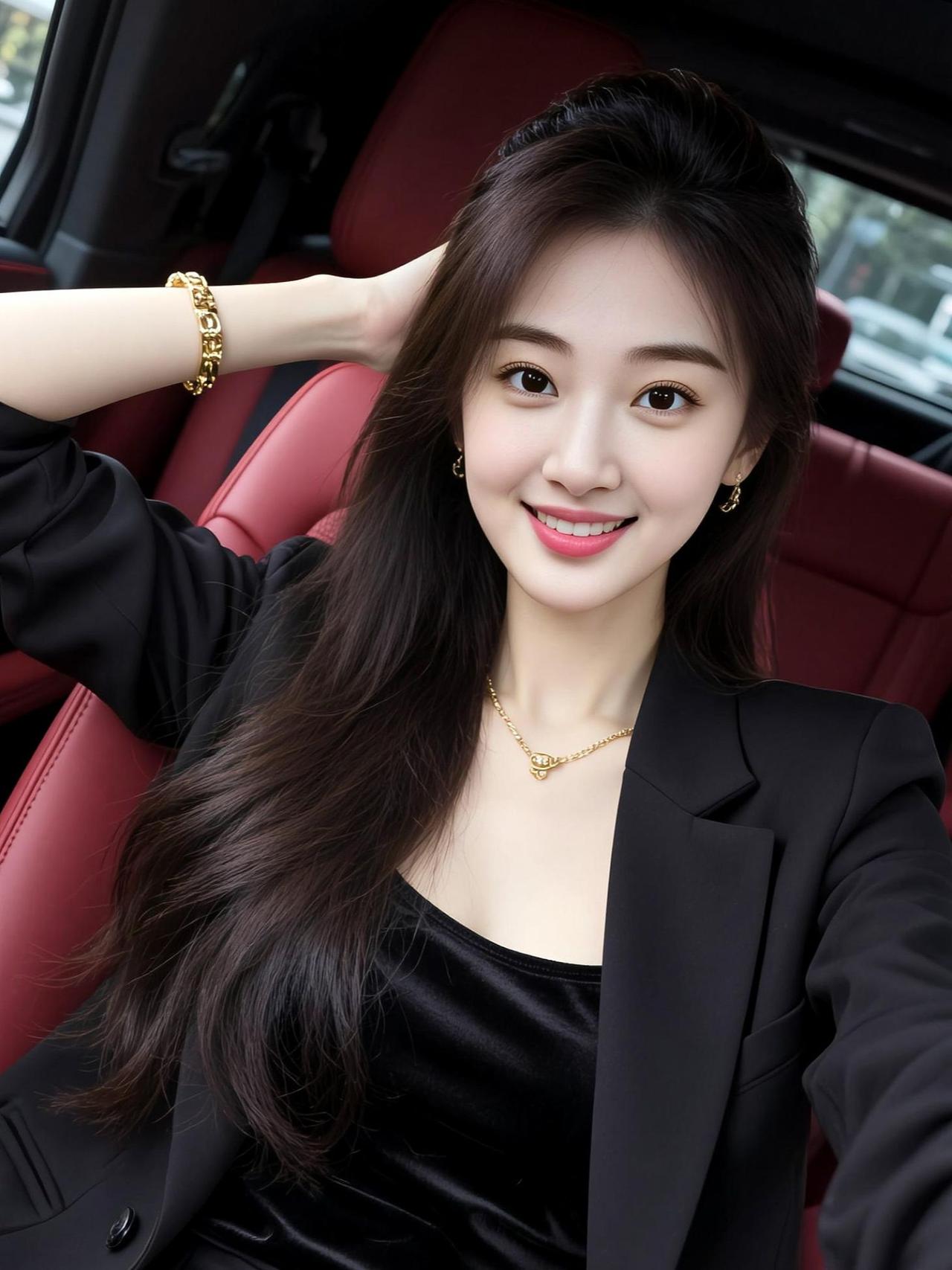 AI妩媚自拍 抖音ai创作 高颜值美女颜值穿搭