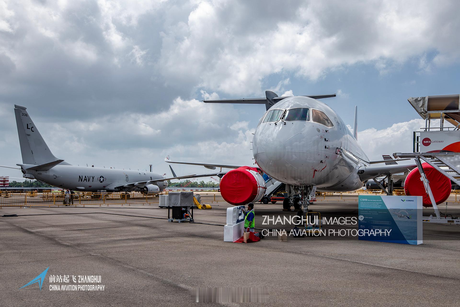 C919和P8A反潜机同框，什么时候能看到我国的喷气反潜机 ​​​