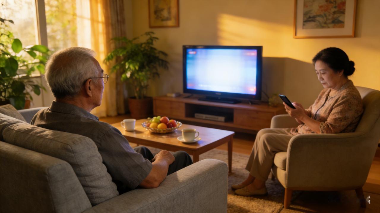 老伴就是家里的“承重墙”，没了他，家就散了！
 
你有没有过这种感觉？
老伴在的