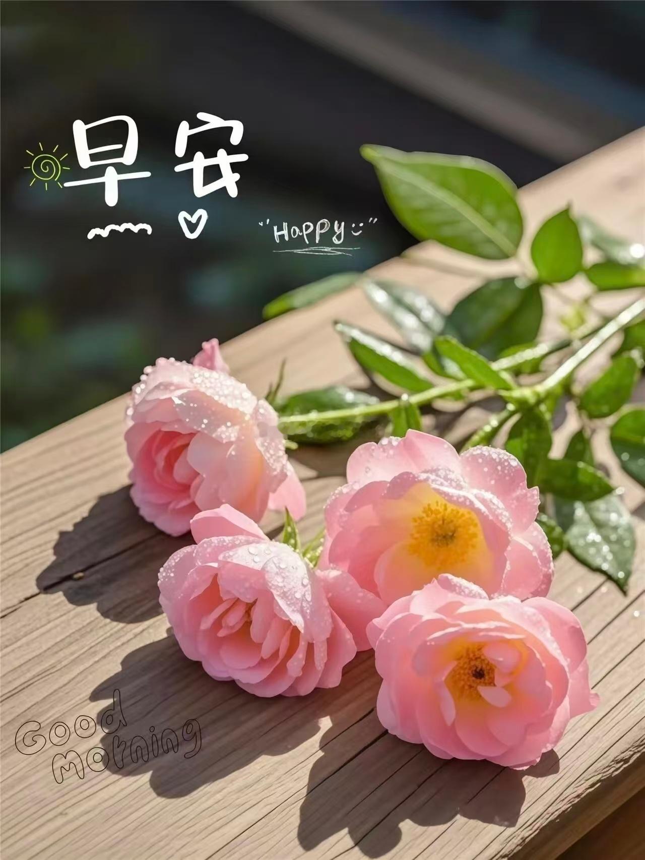 【周二，早安】晨光漫过街巷，新的一天开启✨ 不必急于求成，点滴努力都有意义， 保