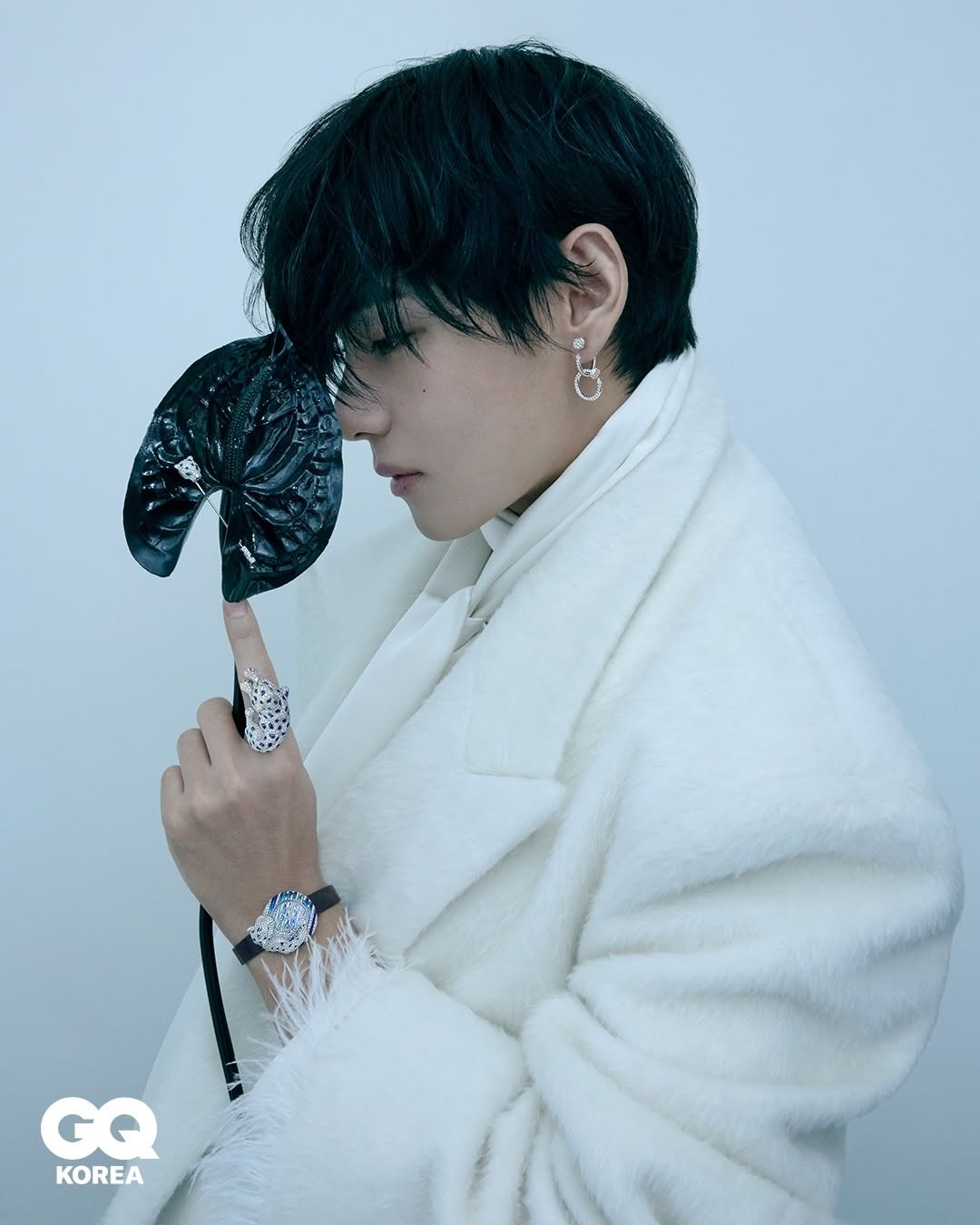 金泰亨 x 卡地亚《GQ KOREA》画报 