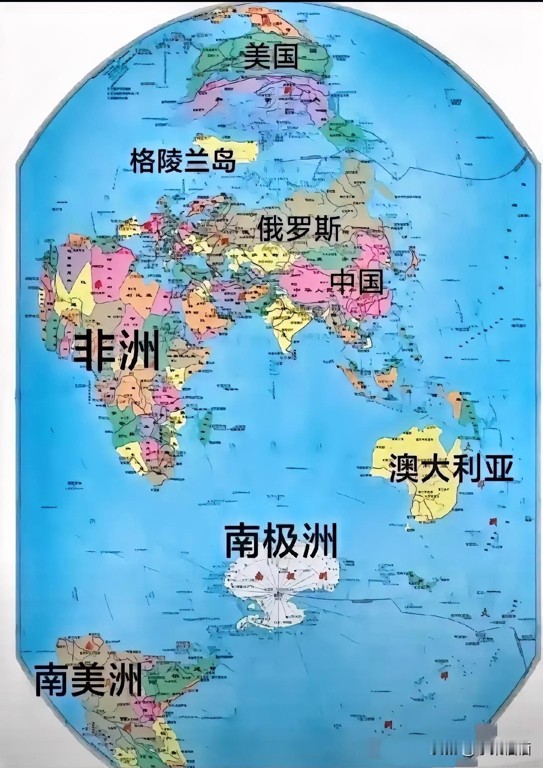 看看地图就懂，老美为啥死磕格陵兰岛！
它卡在中俄美几乎中间的关键位置，中俄发射洲