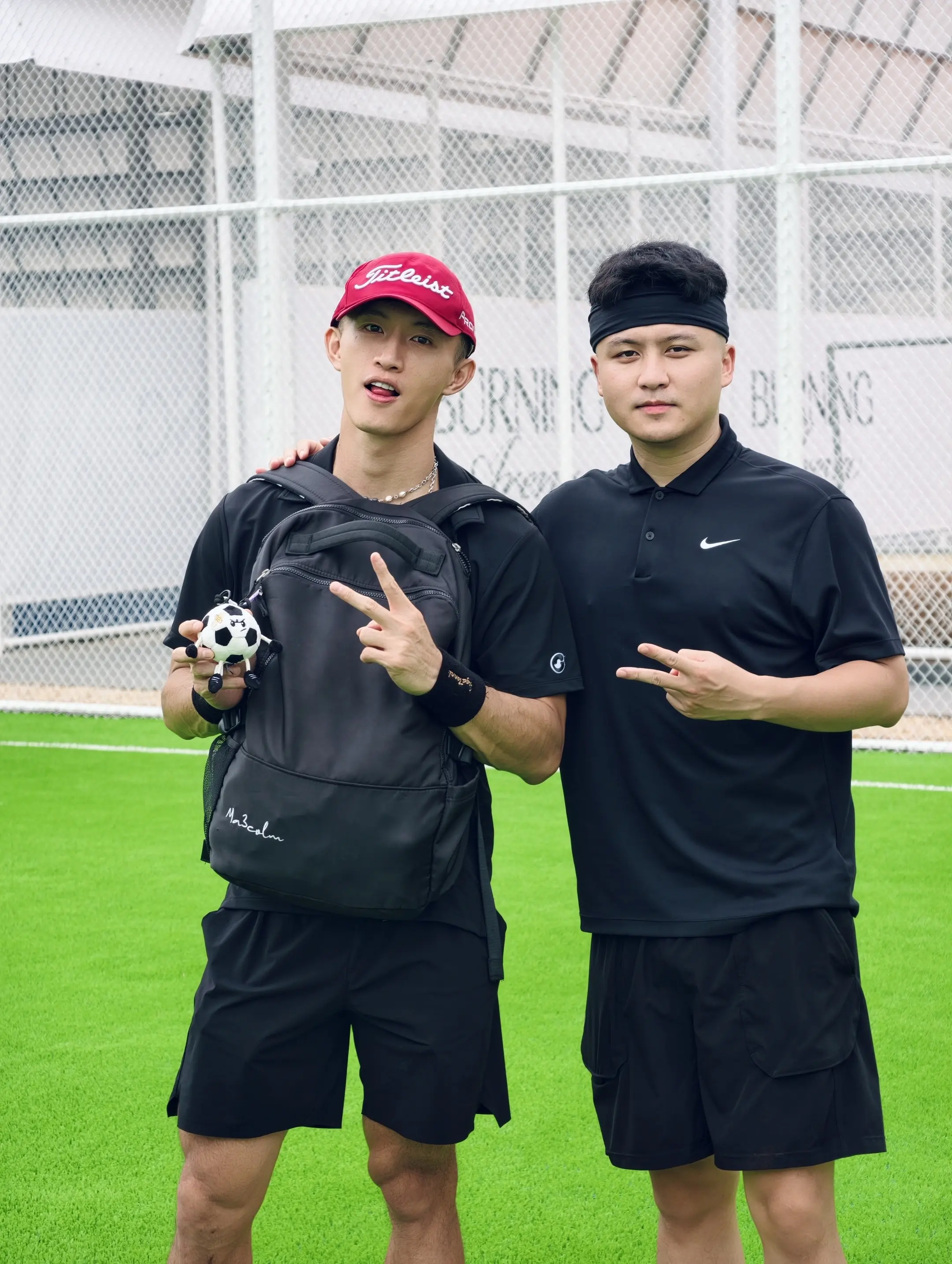 偶遇韩国🎾选手西岗良人。