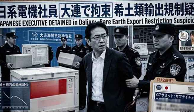 日本电视台披露抓人过程，2名日企高管反复拆磁铁，把中方海关当瞎子！日本电视台7月