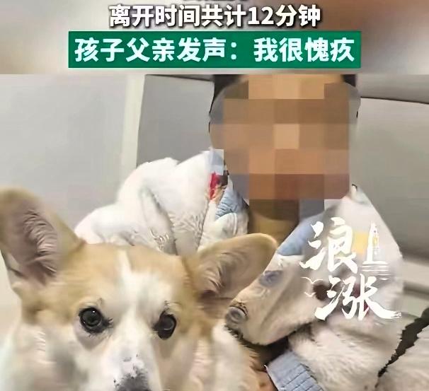 太大意了！重庆，男子出门遛狗，把2岁大的孩子独自留在家中看电视，家里的窗户没防护