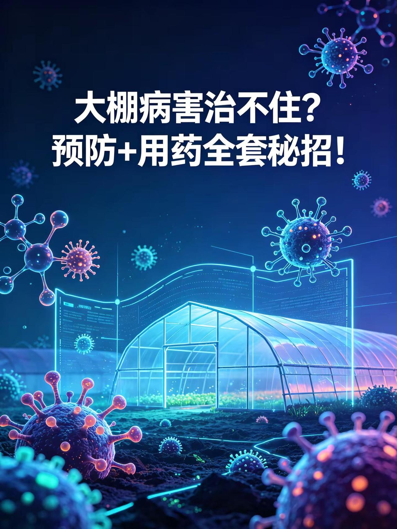 大棚病害治不住？预防+用药全套秘招！。大棚种植 病害 预防
