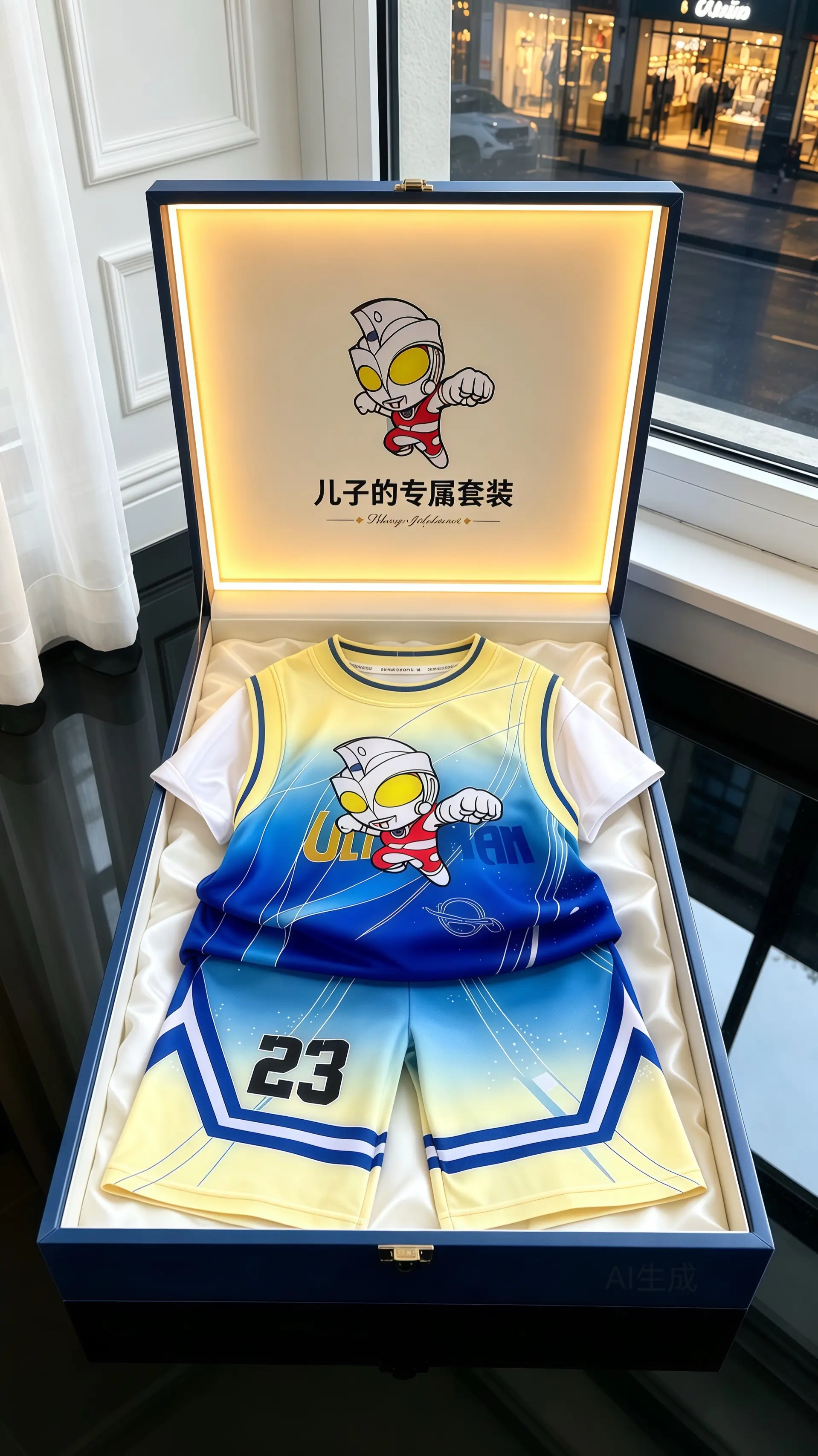 男宝穿搭 奥特曼男童套装 哪个奥特曼是你的光 我就是这条gai最亮的仔...