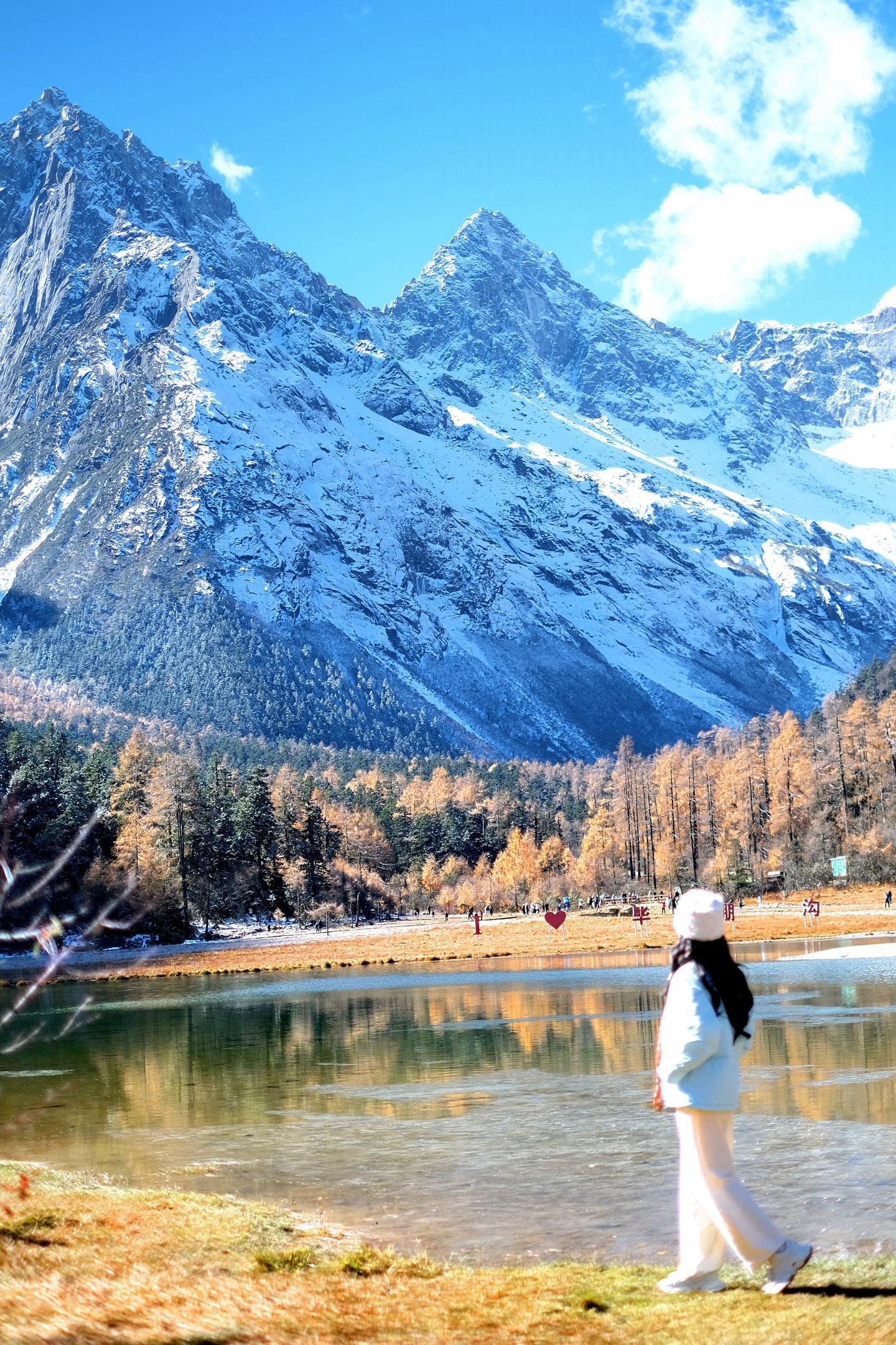 毕棚沟！🏔️这个季节来美翻了 豪赌成功！！喜欢晴天的☀️毕棚沟 毕棚...