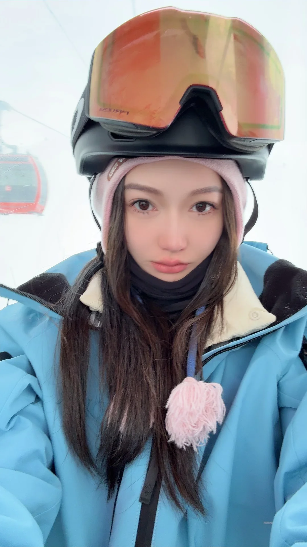 一个很好看的女孩子让你教她推坡 怎么办