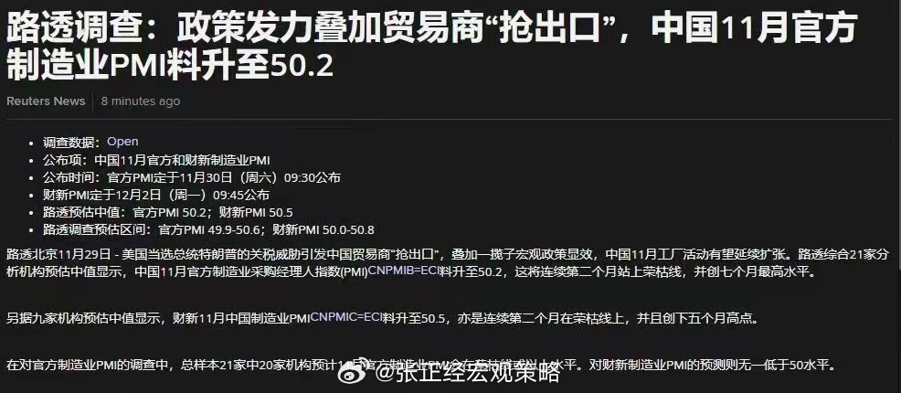 今天A股大涨因素之一... 