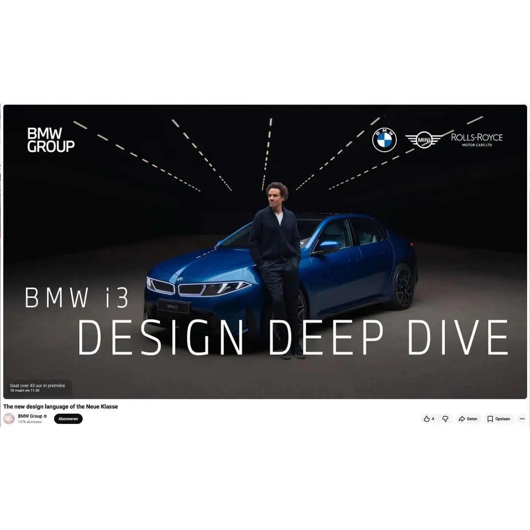 BMW 宝马官方 提前公布 全新宝马i3 第一张照片