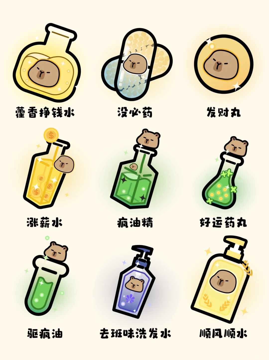 请选择你的打工装备-卡皮巴拉✨