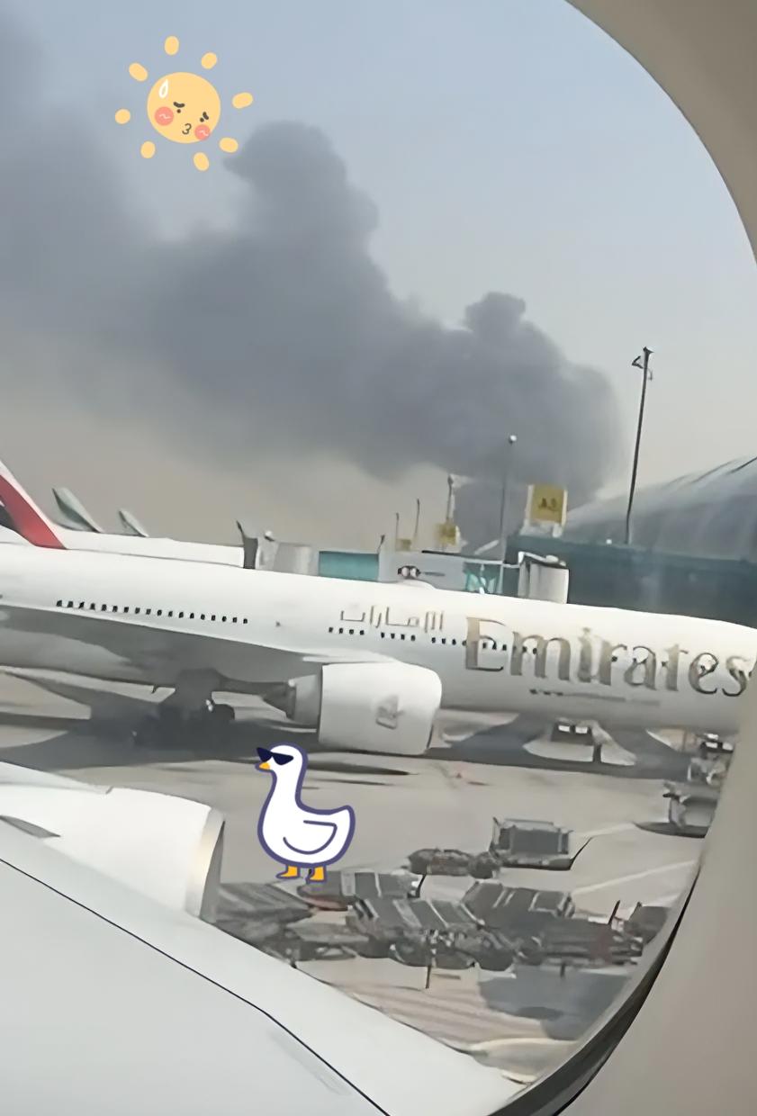 迪拜这回算是把老脸都丢尽了！

谁能想到，平时花大钱修得跟宫殿一样的机场，3月1