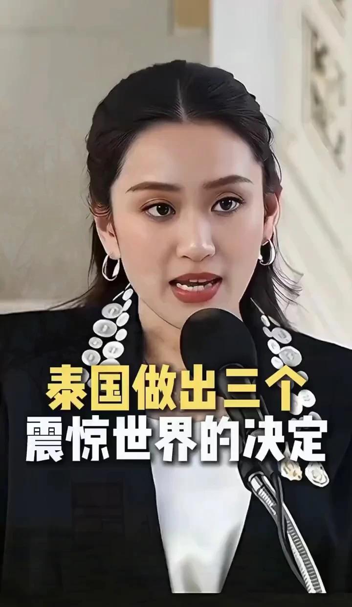 🇹🇭总理做出3️⃣个决定！
长见识开眼界 中外差异 不同国家不同文化 有趣的