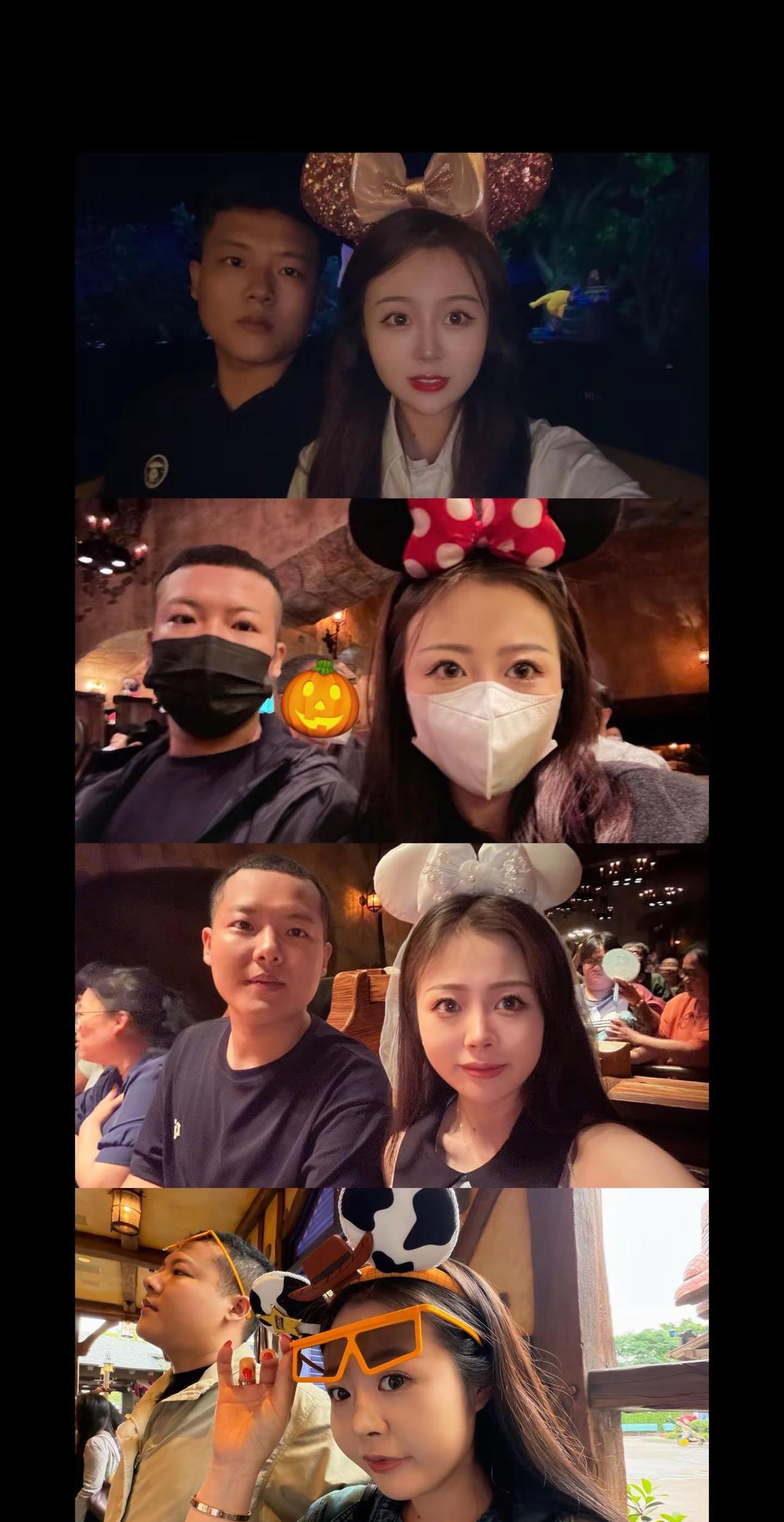 他说带我去世界上最快乐的地方🏰他只想带我 去一辈子迪士尼👩🏻‍❤️‍💋‍