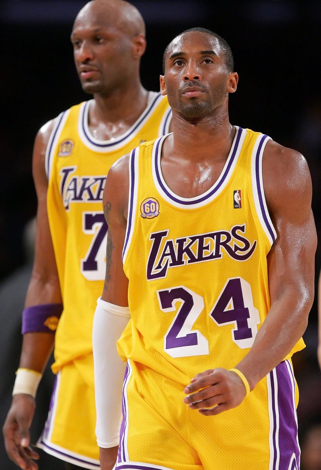 Kobe and Lamar. （2007）科比