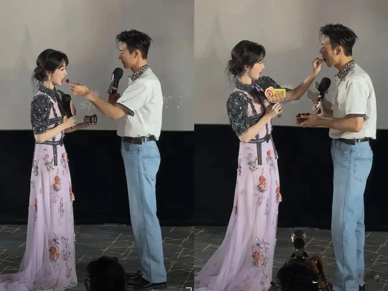 杨紫和李现怎么做到，电视剧里有情侣感，现实生活中却感觉好像兄妹的感觉。
剧里杨紫