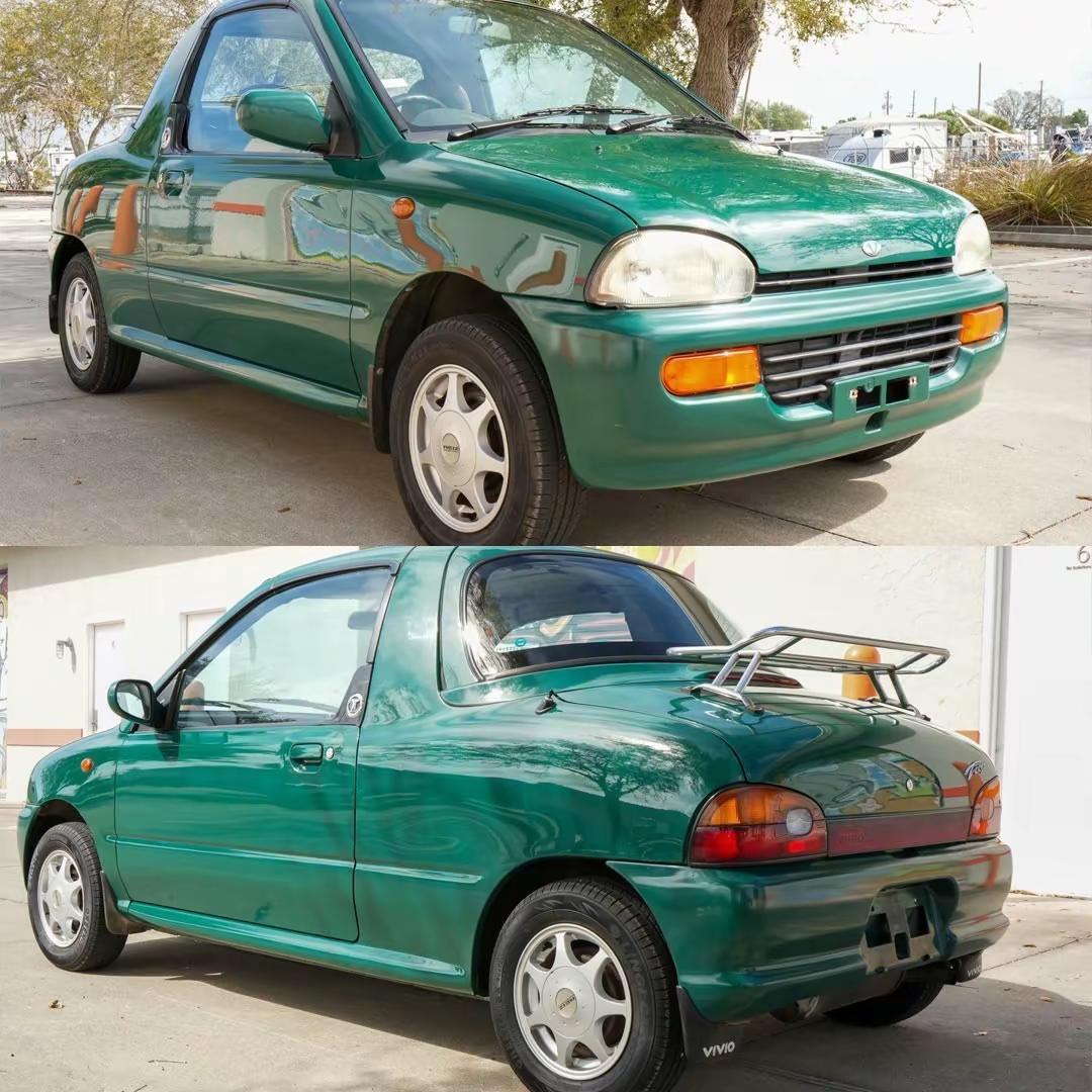 斯巴鲁Vivio T-Top.1993年的Subaru Vivio T-Top诞