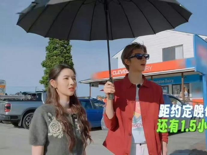 林一高个子打伞的坏处来了被《地球超新鲜2》这段无效撑伞笑到停不下来😂 本来以为