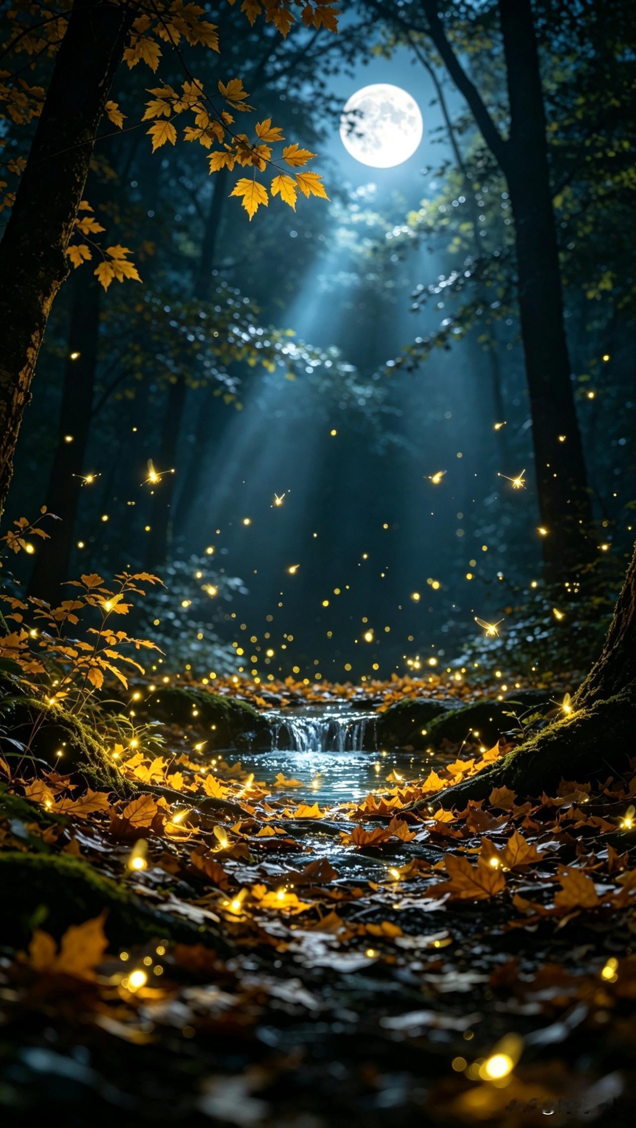 昨晚散步忽然被这夜色戳中，脑子里蹦出一句上联，发给大家一起玩玩～ 不用拘着格律，