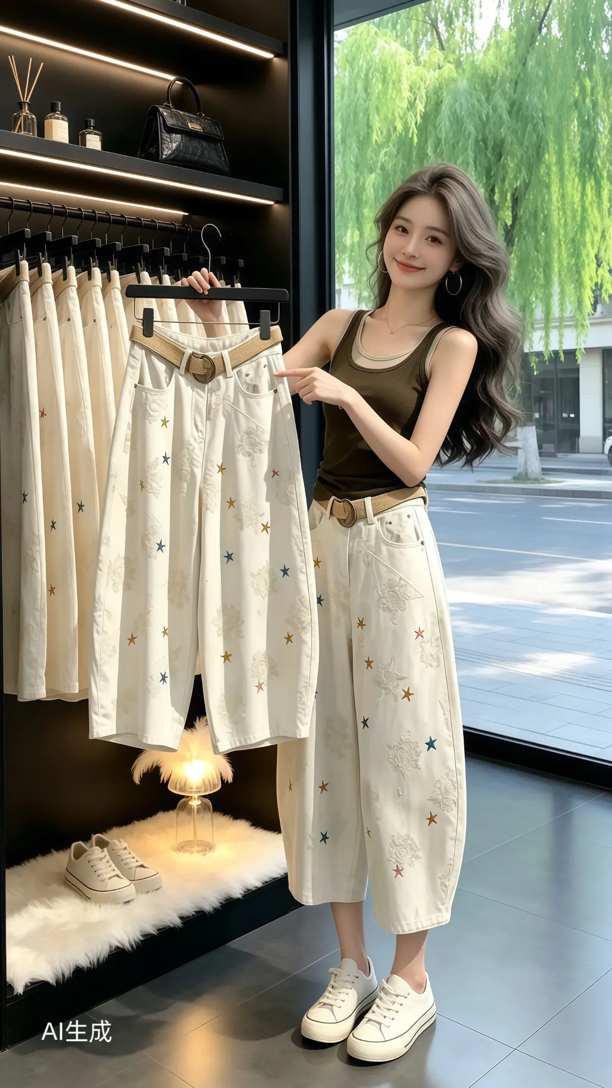 休闲减龄穿搭 一眼就爱上的神裤 穿出自己的风格 夏季新款 时尚穿搭