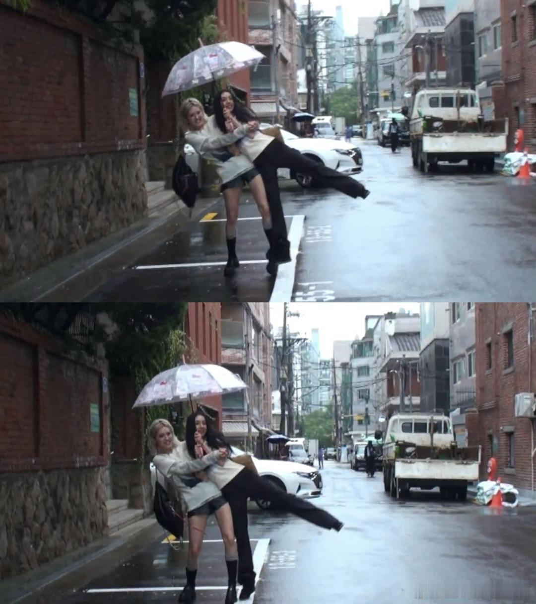 somi孙彩瑛  下次和好朋友出门这么拍吧 