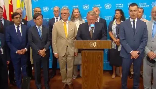 8月24日乌克兰独立日之际，50多个联合国会员国与欧盟发表联合声明，重申支持乌克